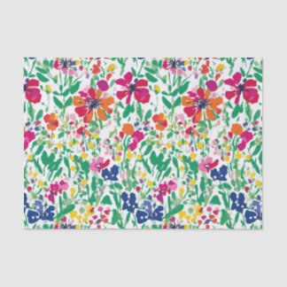 Papier Mousseline Marché aux fleurs