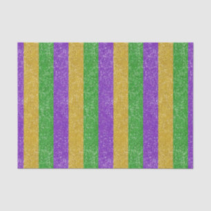 Papier Mousseline Mardi Gras Couleurs Parties scintillant Bling