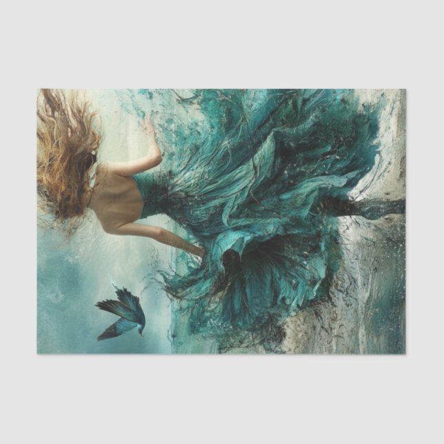 Papier Mousseline Marée haute1 (Recto)