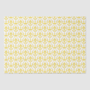 Papier Mousseline Mariage citron jaune