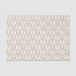 Papier Mousseline Mariage de Motif botanique aquarelle