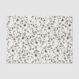 Papier Mousseline Mariage de Motif botanique aquarelle