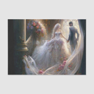 Papier Mousseline mariage imaginaire