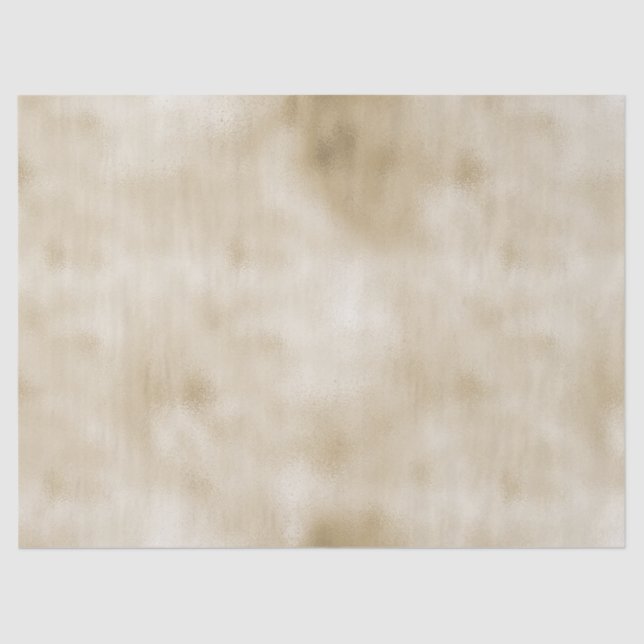 Papier Mousseline Mariage Pailleur d'Or Champagne (Recto)