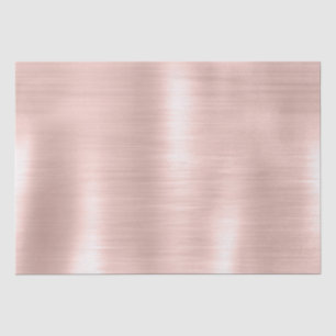 Papier Mousseline Mariage Rose Pâle Glamour Féminin