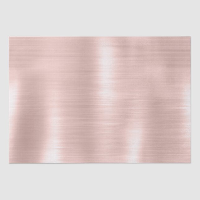 Papier Mousseline Mariage Rose Pâle Glamour Féminin (Recto)