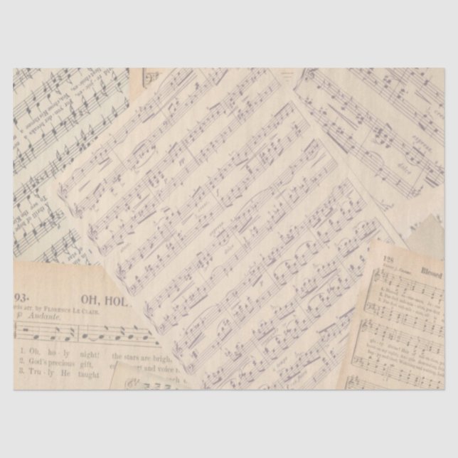 Papier Mousseline Mariage vintage (Recto)