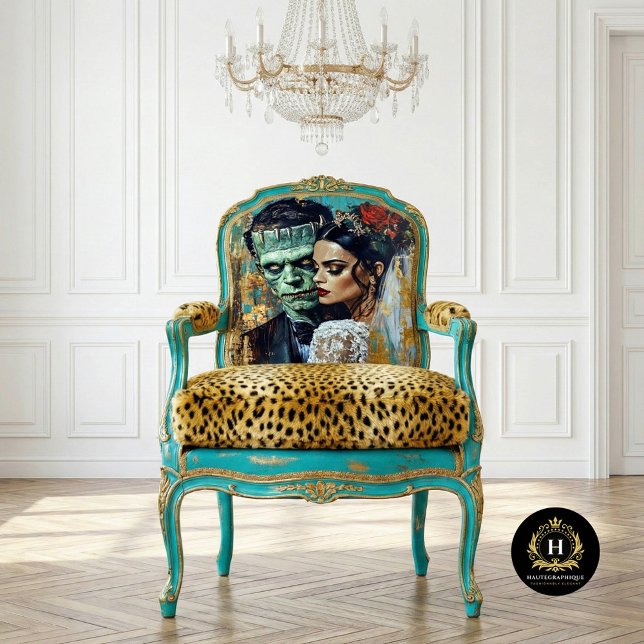 Papier Mousseline Mariée mariage de couple de Frankenstein (Créateur téléchargé)