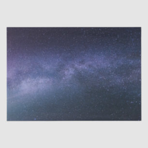 Papier Mousseline Marine Blue Galaxy Starry Night Stars Moderne