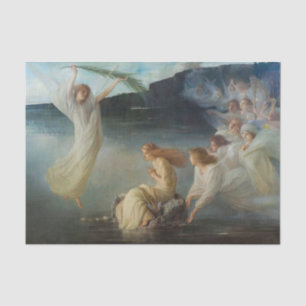 Papier Mousseline Martyre de Saint Christina par Vicente Palmaroli