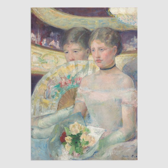 Papier Mousseline Mary Cassatt - Le Loge (Créateur téléchargé)
