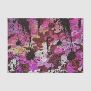 Papier Mousseline Masque cadeau Camo