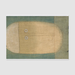 Papier Mousseline Masque de la peur par Paul Klee