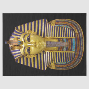 Papier Mousseline Masque royal d'or égyptien