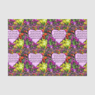 PAPIER MOUSSELINE MATELAS FLORAUX PURPLE 22:37 PHOTO DESIGN