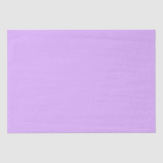 Papier Mousseline Mauve, code hexa violet pâle e0b0ff (Recto)