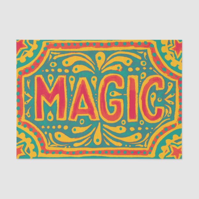 Papier Mousseline Mayo De Magic (Recto)