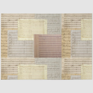 Papier Mousseline Medley Music Manuscript