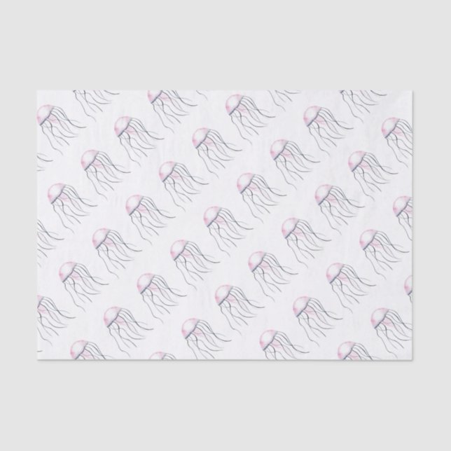 Papier Mousseline Méduses (Recto)