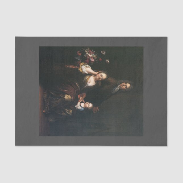 Papier Mousseline Menthe (Recto)