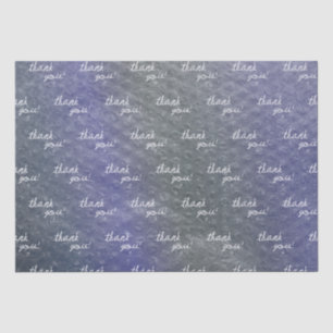 Papier Mousseline Merci de revendeur d'enveloppes de bulle Marine Bl