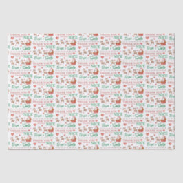 Papier Mousseline Merci D'Être Nice De Père Noël Tissue Paper