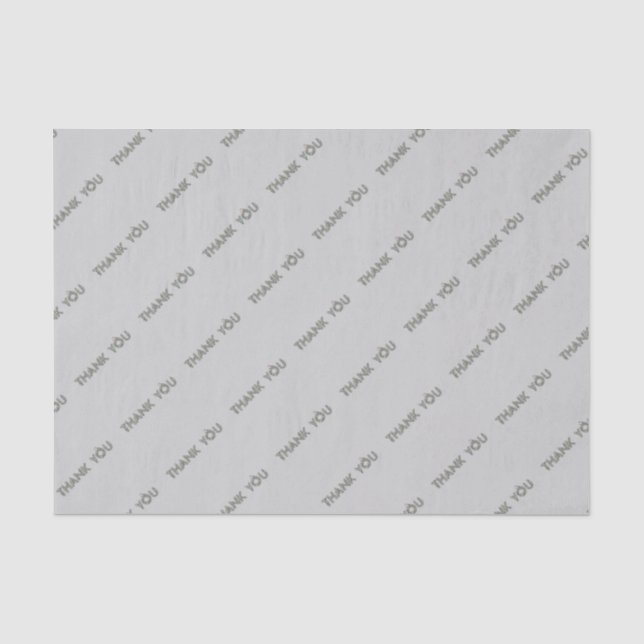 Papier Mousseline Merci Floral (Recto)