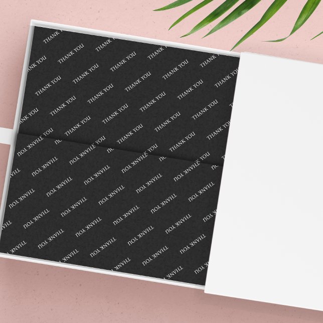 Papier Mousseline Merci personnalisé (Créateur téléchargé)