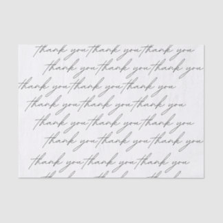 Papier Mousseline merci Tissue Paper