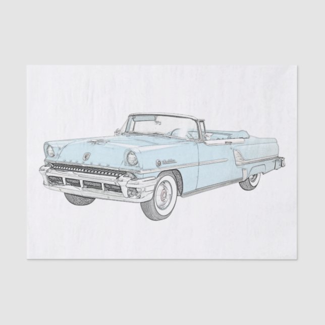 PAPIER MOUSSELINE MERCURE MONTCLAIR 1955 (Recto)