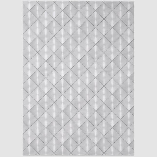 Papier Mousseline Mère blanche de perle avec argent (Recto)