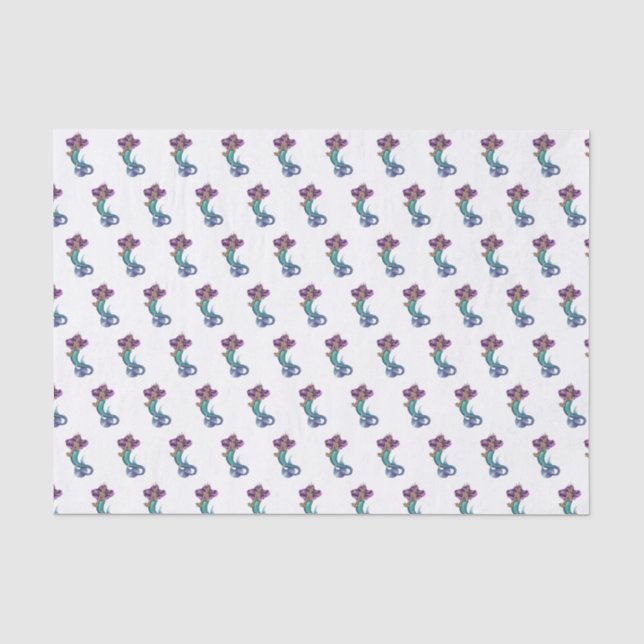Papier Mousseline Mermaid Iole (Recto)