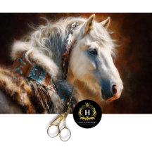 Meubles de style western découpe White Stallion