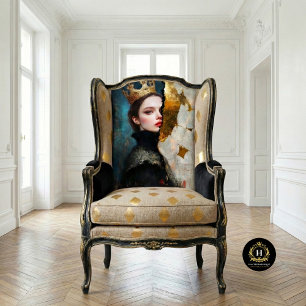 Papier Mousseline Meubles Reine de l'obscurité royale Découpage