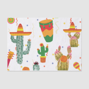 Papier Mousseline Mexique Taco Bout Amour Fête des mariées Fête Favo