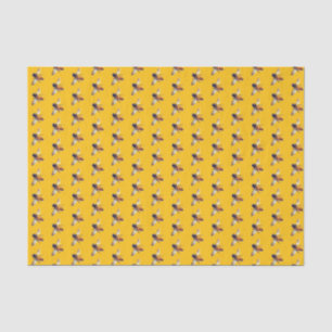 Papier Mousseline Mignonne abeille au miel