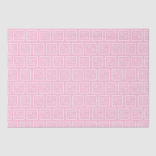Papier Mousseline Mignonne et élégante "Meilleure maman jamais" Coeu