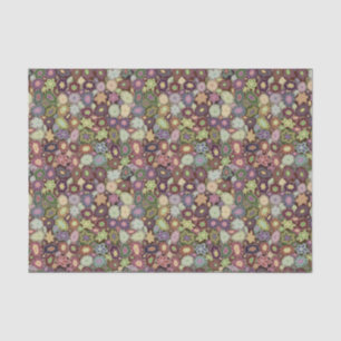 Papier Mousseline Millefiori amorti