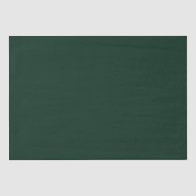 Papier Mousseline Mini pin foncé vert uni élégant (Recto)