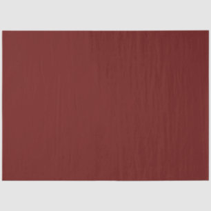 Papier Mousseline Minuscule en acajou rouge uni couleur