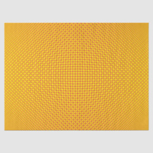 Papier Mousseline "Mirage" Jaune vif sur l'orange russet
