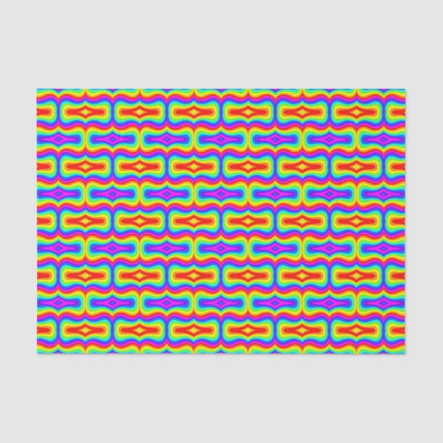 Papier Mousseline Mod Rainbow (Recto)