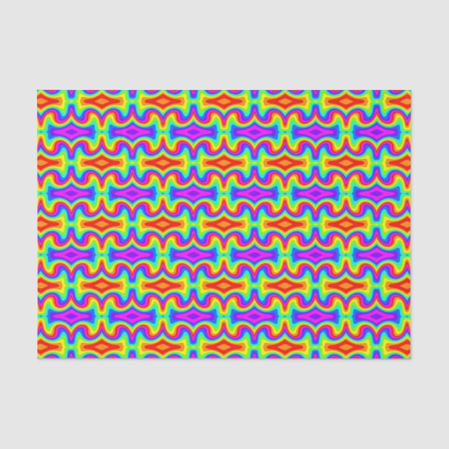 Papier Mousseline Mod Rainbow 2 (Recto)
