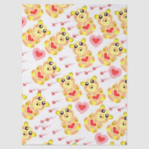 Modèle de nurserie Ourson Cœur Sucré