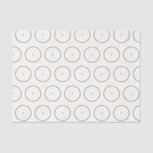 Papier Mousseline Modèle de soleil doré