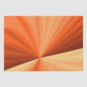 Papier Mousseline Moderne Abstrait Orange Rouge Vanille Graphique Fr