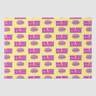 Papier Mousseline Mon Petit Macaron Texte Super rétro