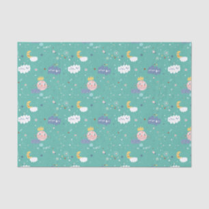 Papier Mousseline Mon rêve planétaire Gros petit Motif