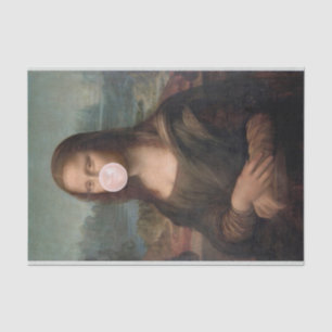 Papier Mousseline Mona Lisa Blown Pink Buble gomme