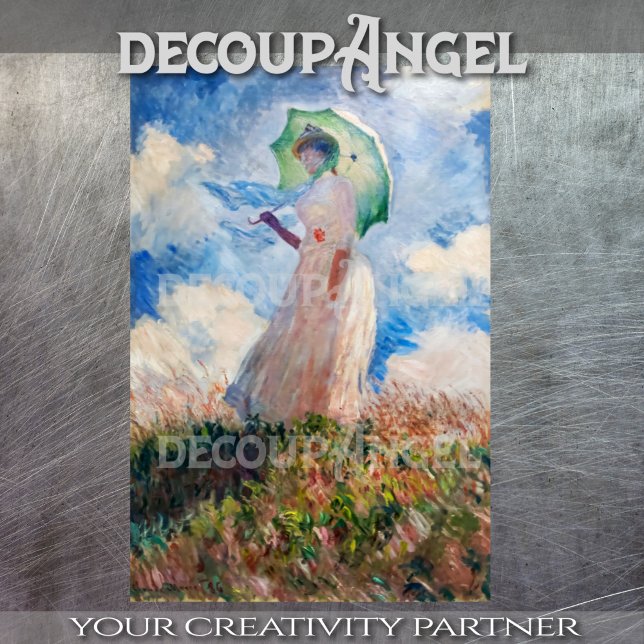 Papier Mousseline Monet - Suzanne Hoschedé Découpage (Créateur téléchargé)